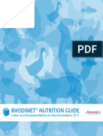 Rhodimet® Nutrition Guide: Europe - Middle East - Africa - Cis