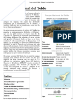 Parque Nacional Del Teide - Wikipedia, La Enciclopedia Libre