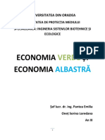 Economia Verde Si Economia Albastra