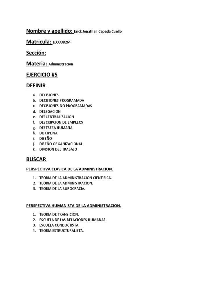 Nuevo Documento de Microsoft Word | PDF | Burocracia | Teoría