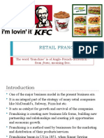 FRANCHISING