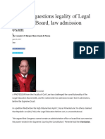 UST Prof Questions Legality of Legal Education Board