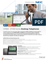 Desktop Telephones: DT800 - DT400 Series