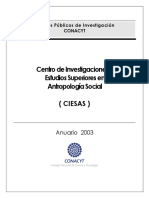 Anuario Ciesas 2003 PDF