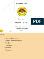 Prime Mover ( Penggerak Utama ) summary