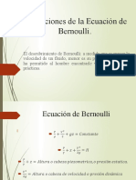 Ecuacion de Bernoulli