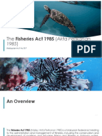 The Fisheries Act Presentation