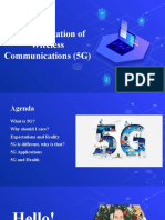 Fifth Generation of Wireless Communications (5G)