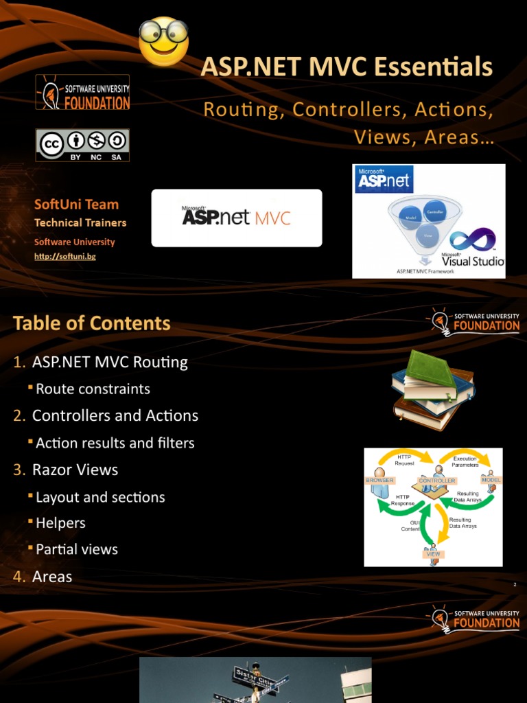 Routing, Controllers, Acti Ons, Views, Areas Softuni Team PDF