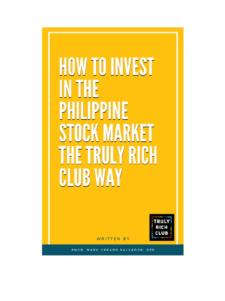 How To Invest in The Philippine Stock Market PDF | PDF | Stocks | Stock ...
