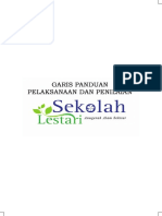 Garis Panduan Pelaksanaan Dan Penilaian Sekolah Lestari Anugerah Alam Sekitar PDF