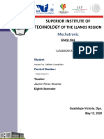 Superior Institute of Technology: of The Llanos Region