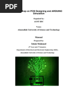 Manual - PCB Design and Arduino Simulation by Proteus