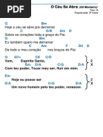O Céu Se Abre - Walmir Alencar | PDF
