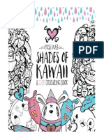 Shades of Kawaii a Cute Colouring Book