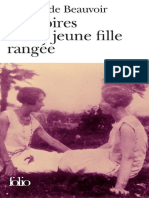 Memoires d'une jeune fille rang - Simone de Beauvoir