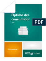 Optimo Del Consumidor