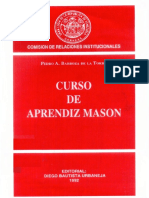 Curso de Aprendiz Masón. Barboza de La Torre PDF