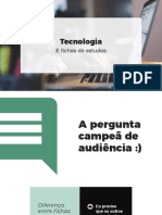 Fichas de estudos digitais vs tradicionais