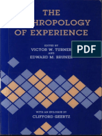 Victor Turner y Edward Bruner - The Anthropology of Experience .pdf