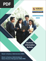 Admissions 2020: Students' Information Bulletin | PDF | Marketing ...