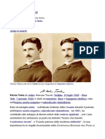 Nicola Tesla - Biografia