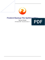Firebird Backup File Splitting Filter: Norman Dunbar
