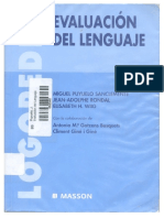 Miguel Puyuelo. Evaluacion Del Lenguaje PDF