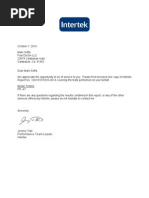 Download Intertek Fuel Doctor FD-47 Testing Review Results by Fuel Doctor SN46484450 doc pdf