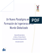 Presentacion Un Nuevo Paradigma en La Formacion de Ingenieros PDF