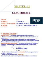 Chapter - 12: Electricity