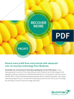 Recover More: Extract More Profit From Every Kernel With Advanced Corn Oil Recovery Technology From Buckman