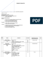 Proiect Didactic CL 3