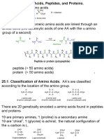 Monomer Unit: - Amino Acids: Peptide or Protein (Polypeptide)