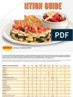 Dennys Nutrition Guide