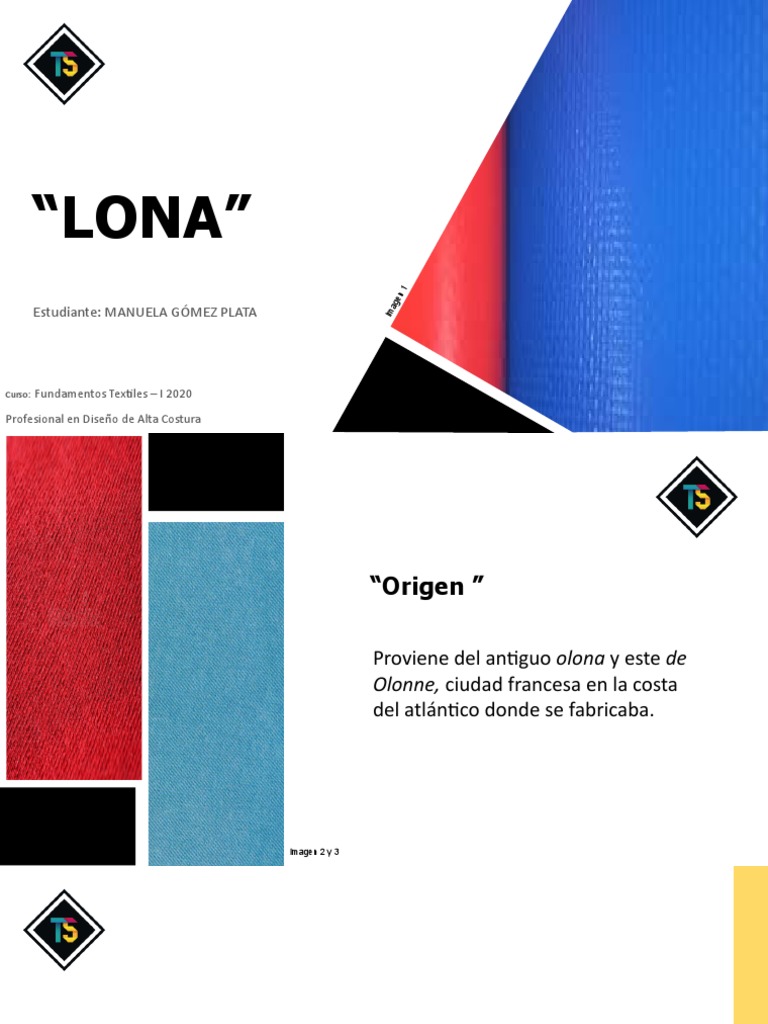 Características de la Lona Codra | PDF | Textiles | Bienes de consumo