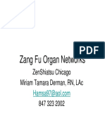 Zang Fu Organ Networks: Zenshiatsu Chicago Miriam Tamara Derman, RN, Lac