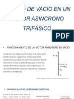 Laboratorio Ensayo de Vacío en Un Motor Asíncrono Trifásico PDF