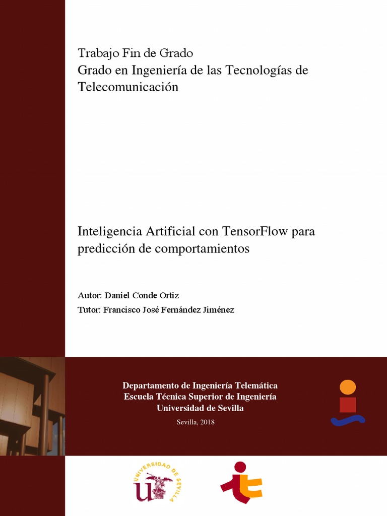 Ia Con Tensor Flow para Prediccion de Comportamientos PDF | PDF | Red ...