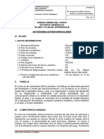 1a Silabo Actividades Extracurriculares PDF