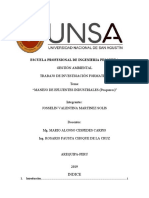 Gestión de Efluentes de Industrias Pesqueras