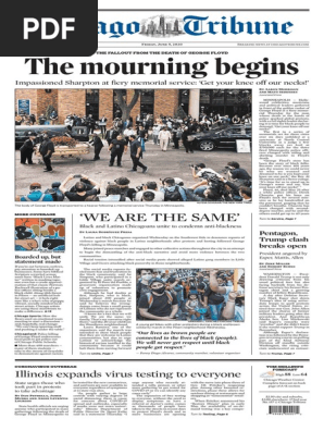 Chicago Tribune - Year 172 No. 157 (05 Jun 2020) PDF | PDF