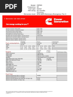 Generator Set Data Sheet