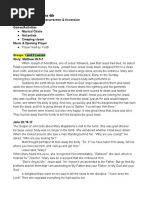 The First Easter Monologue | PDF | Jesus | Saint Peter