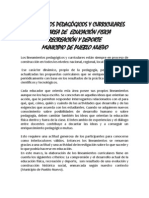 Programa academico Ed. Fisica Básica Primaria Pueblo Nuevo
