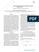 Non-filter waveform generation from cepstrum using spectral phase ssw9_PS1-1_Hamada