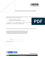 Constancia Personanaturalnoobligadaallevarcontabilidadprov PDF