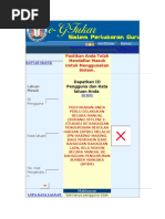 Borang Manual eGTukar Secara Offline