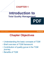 Introduction To: Total Quality Management