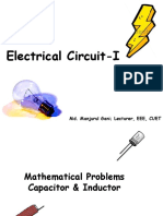 Electrical Circuit-I: Md. Manjurul Gani Lecturer, EEE, CUET